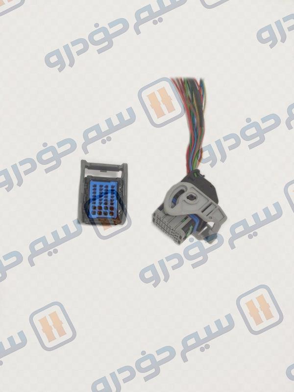 سوکت 32 خانه ECU طوسی